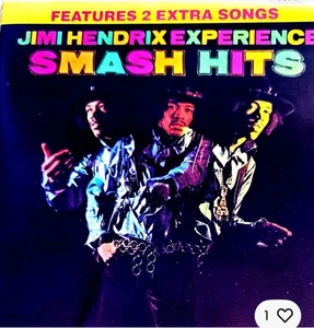 Jimi Hendrix Experience Smash Hits Audio CD 2 Bonus Songs VG+/NM - Imagen 1 de 3