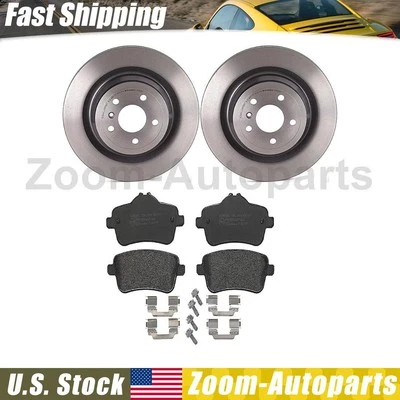 Rotores de freno traseros Brembo OE pastillas de freno para Mercedes-Benz ML350 2013 2014 2015 Foto 1 de 4