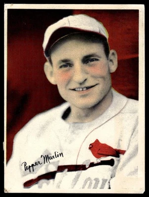 1936 R312 National Chicle Pastel Baseball Pepper Martin GD - Image 1 of 2