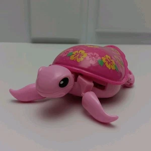 Little Live Pets Pink Turtle Laila island Hibiscus Battery Op/Walking Swim Toy - Picture 1 of 15