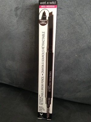WET N WILD #628A DARK BROWN RETRACTABLE BROW PENCIL 0.007 OZ - NEW IN BOX - Image 1 of 4