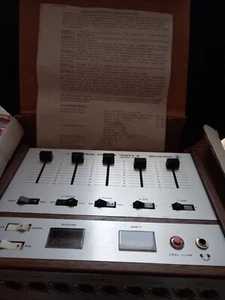 Mischpult 70er Jahre, Monacor MPX-3000 8 Kanal Stereo, Karton,top! - Bild 1 von 7