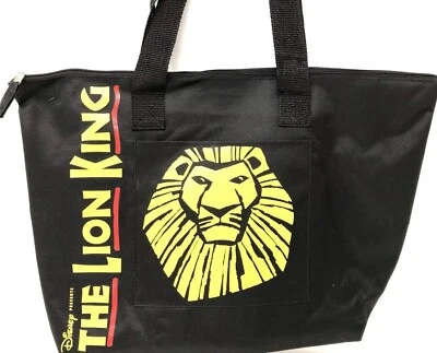 NEW Disney THE LION KING Official Broadway VIP Tote Zipper Bag with Tag NWT  - Image 1 of 3