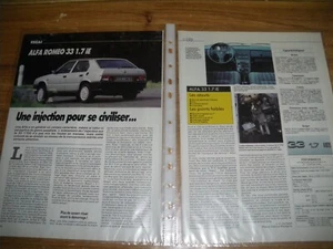 ESSAI........ALFA ROMÉO 33 1.7 iE............. - Picture 1 of 1