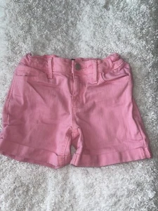 Gap Denim Girls Sz. 8 Pink “ Midi Short” Jean Shorts. Cute, Comfortable - Picture 1 of 8