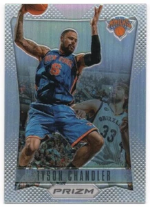 Refractores de plata Panini Prizm Prizms #41 Tyson Chandler 2012-13 - Imagen 1 de 1