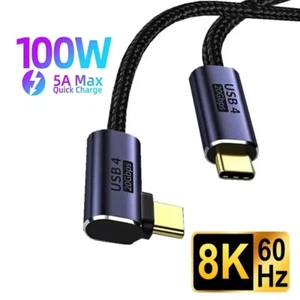 3m USB C to USB C Fast Charging Data Sync Cable 8K Video For MacBook Samsung SSD - Picture 1 of 16