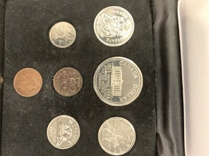 1973 Canadá doble centavo 7 monedas como nuevo conjunto en estuche de cuero certificado de autenticidad Royal Canadian como nuevo - Imagen 1 de 4