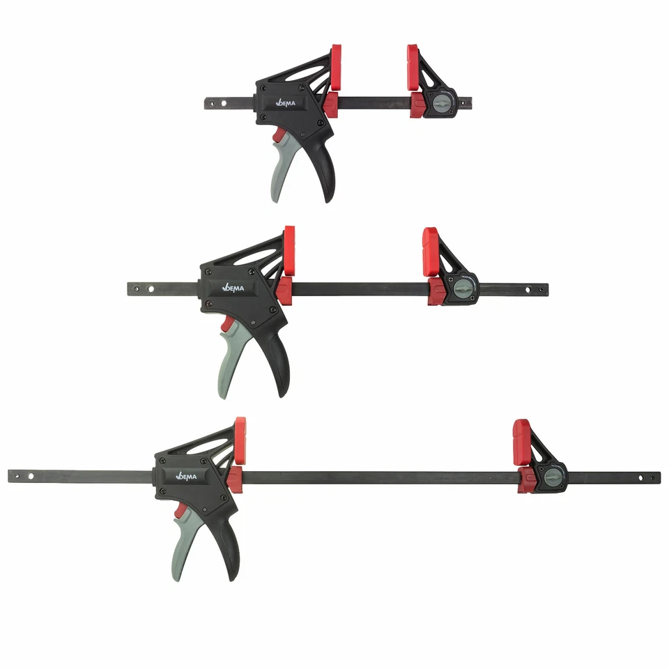 Einhandzwinge Schnellspannzwinge 150-600mm Klemmzwinge Schraubzwinge Spreizer - Bild 1 von 1
