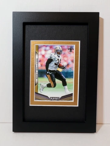 Ricky Williams New Orleans Saints Display Custom Framed NFL Football Card Plaque Cover