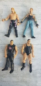 4 x WWE Titan Tron 1999 Jakks Pacific Wrestling Action Figures Bundle - Picture 1 of 6