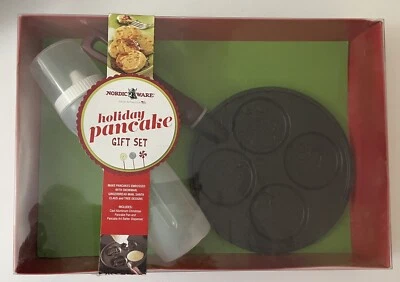 NEW! NORDIC WARE HOLIDAY PANCAKE GIFT SET MADE IN USA GREAT GIFT! - Image 1 of 4