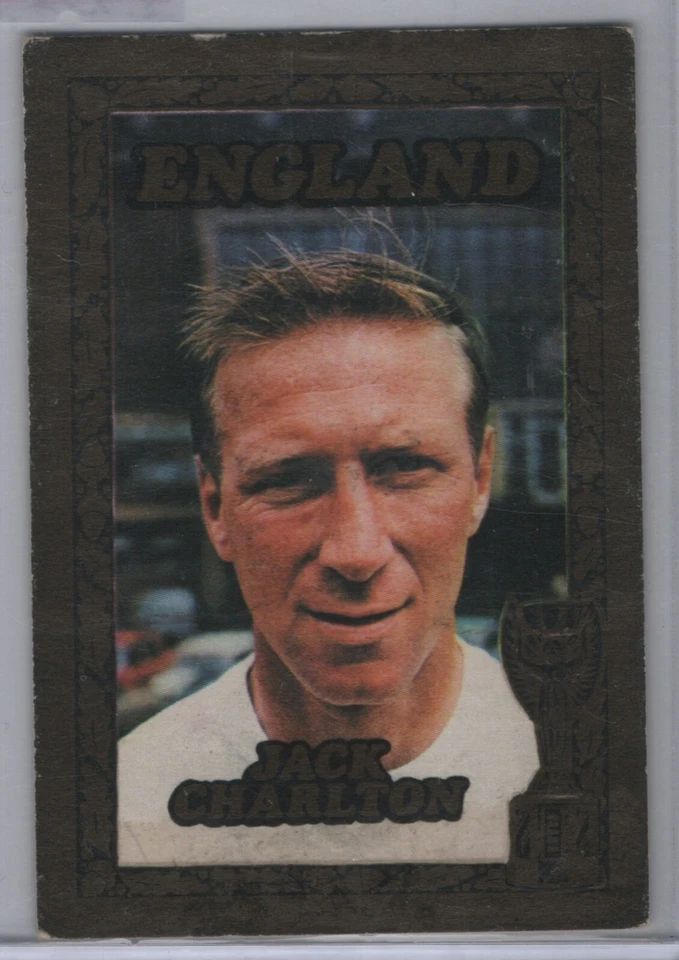 Jack Charlton 1970 A&BC World Cup Footballers England Leeds United - Image 1 of 1