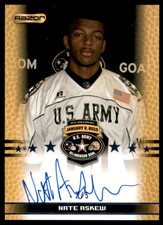 2010 Razor Army All-American Bowl Tour Autographs Blue #NA1 Nate Askew /5