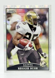 2009 Topps Chrome Xfractor Reggie Bush New Orleans Saints - Picture 1 of 2