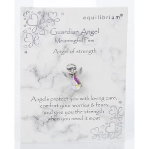 Guardian Angel of Strength Pin Brooch Equilibrium - Picture 1 of 1