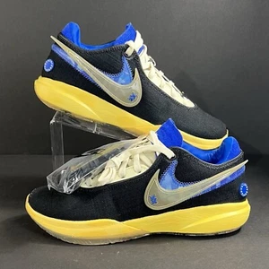 Nike LeBron James 20 XX Uninterrupted Black Blue FN0941-001 Men's 8.5 NEW - Picture 1 of 13