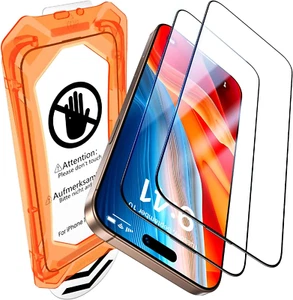 for Iphone 16 Pro Max Screen Protector, [Military Grade Shatterproof & 9H+ Hardn - Picture 1 of 12