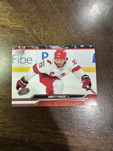 BRETT PESCE 2023-24 UPPER DECK SERIES 1 #34 CAROLINA!