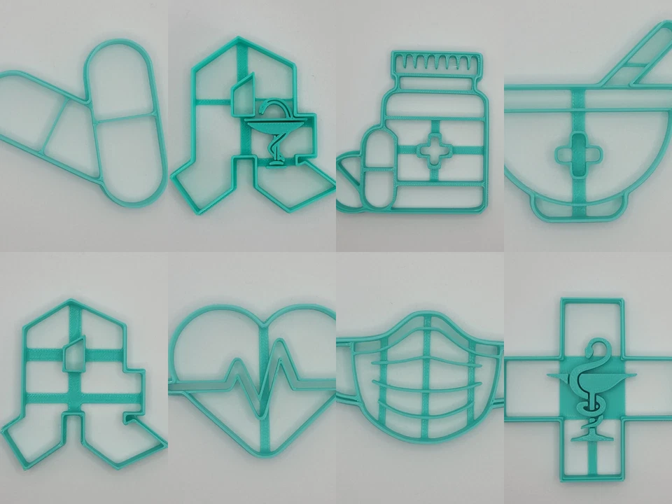 Medizin Apotheke Ausstecher Förmchen personalisierbar - Bild 1 von 1