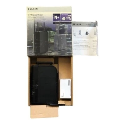 Belkin N+ Wireless Router PM 00732 - Image 1 of 4