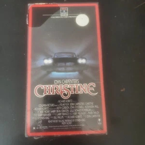 Rare Christine 1983 VHS John Carpenter's New PARTIALLY SEALED - Picture 1 of 6