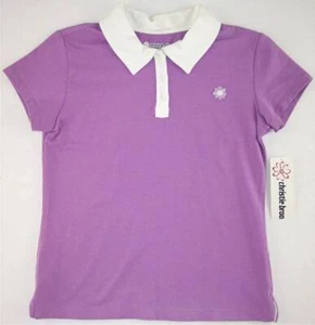 NWT Christie Brooks Girl's SS Plum Lavender Knit Top, L (14) - Picture 1 of 3
