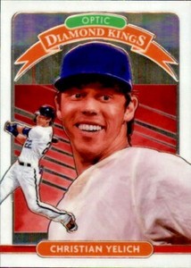 2020 OPTIC DIAMOND KINGS #5 CHRISTIAN YELICH 