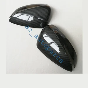 ~2015-2016 For Mazda CX-5 Carbon Fiber Style Side Mirror Cap Cover Replacement - Foto 1 di 2