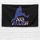For Buffalo Bills Fans 3x5 ft Flag Air Allen NFL Football Josh Allen Gift Banner
