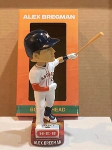 Alex Bregman 2022 SGA Houston Astros Breggy Bomb Bobblehead nuovo con scatola 30/07/2022 - Foto 1 di 3