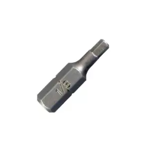 Best Way Tools Hex 1/8 in. X 1 in. L Screwdriver Bit Carbon Steel - Picture 1 of 1