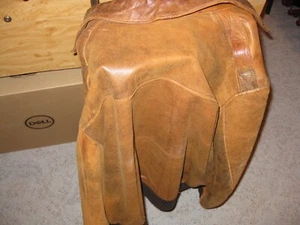 Leather Type A-2 Mens 44 Leather Flight Jacket USA Top Gun - Picture 1 of 9