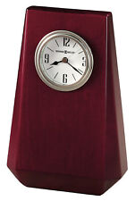 Howard Miller Addley Table Clock 645-818 Gloss Rosewood Finish, Quartz Movement