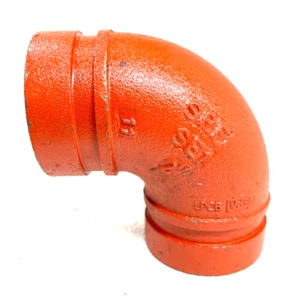 SPF 2" Style SE-1 90-Degree Elbow Grooved End Pipe Fitting - Picture 1 of 12