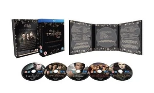 THE TWILIGHT SAGA 1-5 Complete Collection 1 2 3 4 5 Box Set New Region B Blu-Ray - Picture 1 of 12