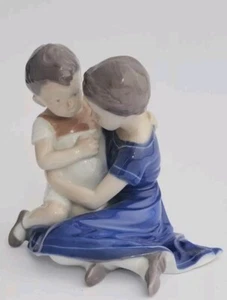 BING&GRONDAHL / ROYAL COPENHAGEN FIGUR #1568  "CHILDREN PLAYING" TOP 1. WAHL - Bild 1 von 10