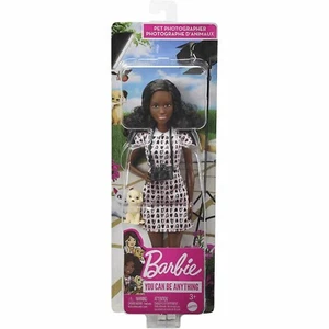 New Barbie Pet Photographer Career Doll - Picture 1 of 3