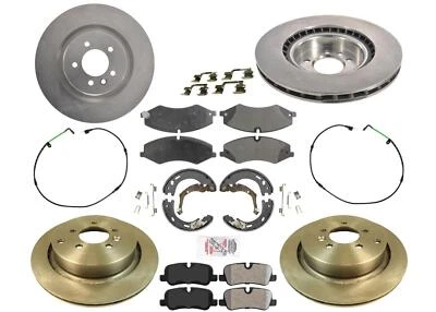 Rotores de freno de disco equilibrados premium pastillas sensores para Land Rover LR4 2010-2016 Foto 1 de 4
