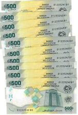 Central African States 10x 500 Francs CFA 2020 (2023) UNC