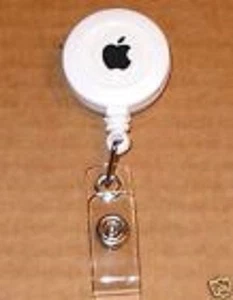 Weißer Apple Computer Logo Abzeichen Halter - NEU - Bild 1 von 1