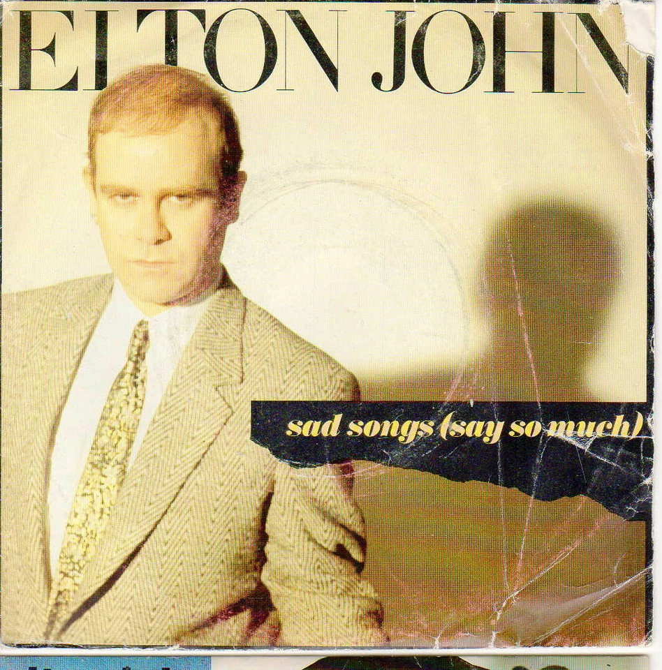 45 tours ELTON JOHN Sad songs - Photo 1/1