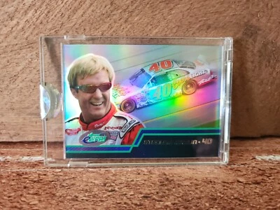 2003 eTopps NASCAR Refractor Sterling Marlin #18 - Image 1 of 2