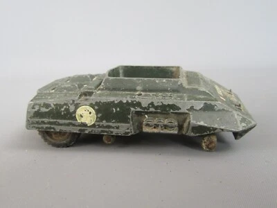 B442 Vintage 1964 Solido 200b France Ford Combat Car M20 Khaki 1:50 Military - Image 1 of 4