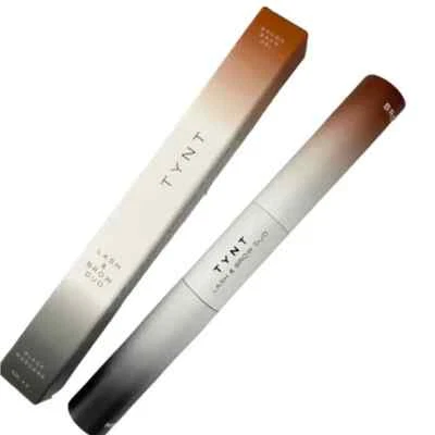 TYNT Beauty Lash + Brow Duo (BLACK MASCARA + BROWN BROW GEL) 5ML FULL SIZE NEW - Image 1 of 4