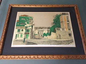Denis Paul Noyer Etching Print, Societe de Verification de la Nouvelle Gravure - Picture 1 of 1
