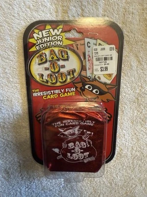 Junior Bag-O-Loot Family Card Game Classic Edition New Ages 6+ - Image 1 of 3