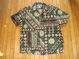 CAMISA RJC LTD PARA HOMBRES HECHA EN HAWAI EE. UU. 100% ALGODÓN ABOTONADA TALLA GRANDE ¡NUEVA SIN ETIQUETAS! - Imagen 1 de 5