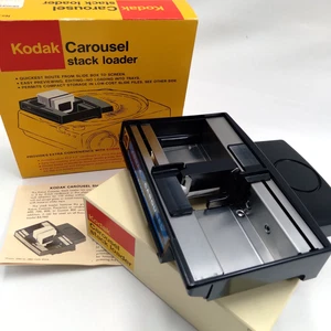 Kodak Carousel Stack Loader B40 con scatola per proiettore diapositive ottimo - Foto 1 di 12