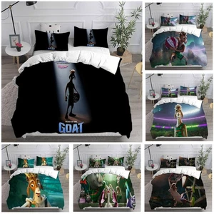 Cosplay GOAT Will Harris 3D Duvet Cover Bedding Set Pillowcase Quilt Single - Picture 1 of 31